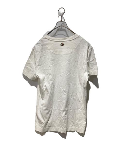 MONCLER（モンクレール）MONCLER (モンクレール) MAGLIA T-SHIRT ホワイト サイズ:Mの古着・服飾アイテム