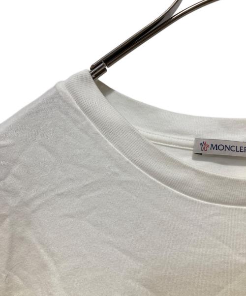 MONCLER（モンクレール）MONCLER (モンクレール) MAGLIA T-SHIRT ホワイト サイズ:Mの古着・服飾アイテム