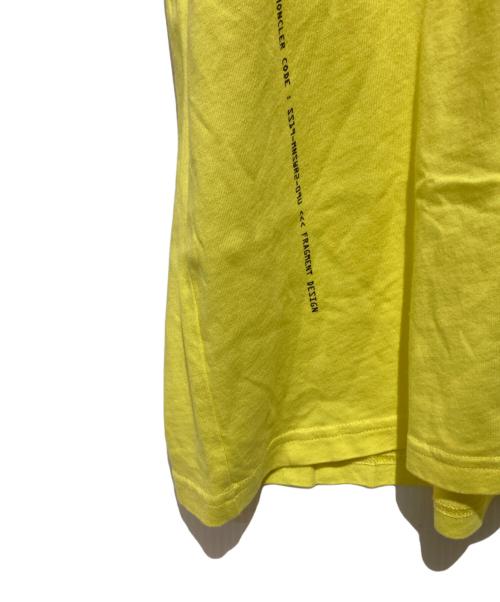 MONCLER（モンクレール）MONCLER (モンクレール) FRAGMENT DESIGN (フラグメントデザイン) MAGLIA T-SHIRT イエロー サイズ:Sの古着・服飾アイテム
