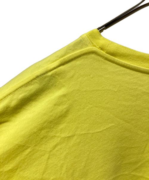 MONCLER（モンクレール）MONCLER (モンクレール) FRAGMENT DESIGN (フラグメントデザイン) MAGLIA T-SHIRT イエロー サイズ:Sの古着・服飾アイテム