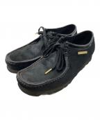 CLARKS×ATMOS×BlackEyePatchクラークス×アトモス×ブラックアイパッチ）の古着「Wallabee Black Hair」｜ブラック