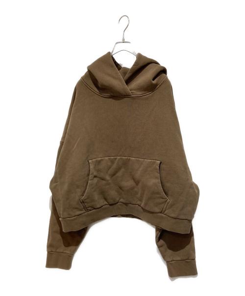 entire studios（エンタイアスタジオ）entire studios (エンタイアスタジオ) HEAVY HOOD ブラウン サイズ:Mの古着・服飾アイテム