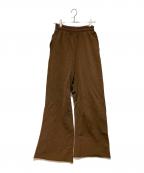 entire studiosエンタイアスタジオ）の古着「"FULL" SWEATPANT」｜ブラウン