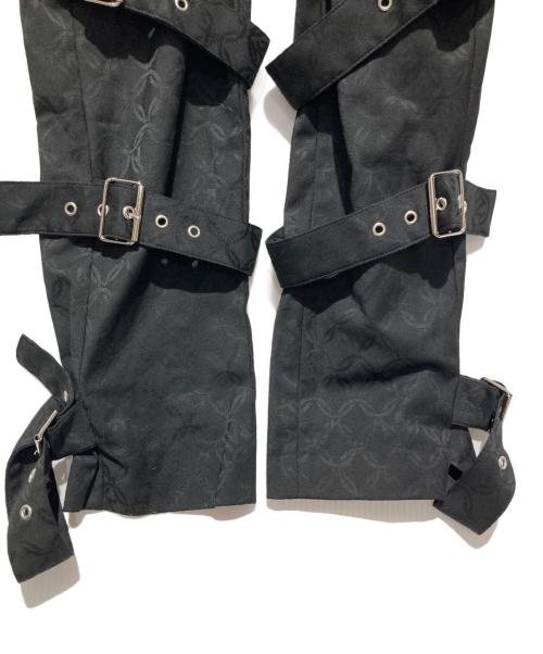CHARLES JEFFREY LOVERBOY（チャールズ ジェフリー ラバーボーイ）CHARLES JEFFREY LOVERBOY (チャールズ ジェフリー ラバーボーイ) ボンテージパンツ ブラック サイズ:Mの古着・服飾アイテム