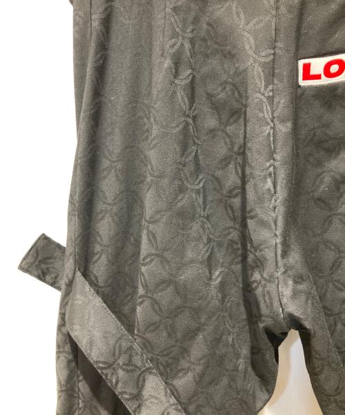 CHARLES JEFFREY LOVERBOY（チャールズ ジェフリー ラバーボーイ）CHARLES JEFFREY LOVERBOY (チャールズ ジェフリー ラバーボーイ) ボンテージパンツ ブラック サイズ:Mの古着・服飾アイテム