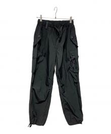 and wander（アンドワンダー）の古着「oversized cargo pants 2」｜ブラック