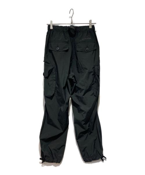 and wander（アンドワンダー）and wander (アンドワンダー) oversized cargo pants 2 ブラック サイズ:WSの古着・服飾アイテム