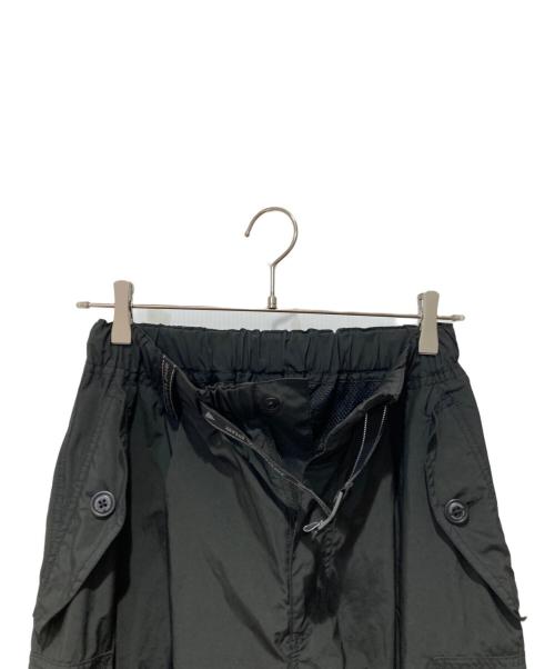 and wander（アンドワンダー）and wander (アンドワンダー) oversized cargo pants 2 ブラック サイズ:WSの古着・服飾アイテム