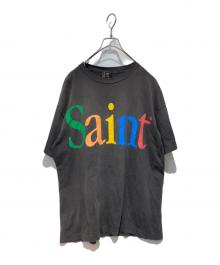 SAINT MICHAEL（セントマイケル）の古着「SS TEE COLOFUL SAINT」｜ブラック