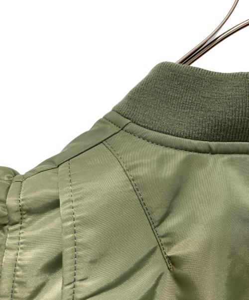 UNDERCOVER（アンダーカバー）UNDERCOVER (アンダーカバー) パワーショルダーMA-1 オリーブ サイズ:2の古着・服飾アイテム