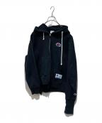UNDERCOVER×Championアンダーカバー×チャンピオン）の古着「25aw REVERSE WEAVE ZIP HOODED SWEATSHIRT」｜ブラック
