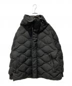 WHITE MOUNTAINEERING×TAIONホワイトマウンテ二アニング×タイオン）の古着「QUILTING DOWN COAT」｜ブラック