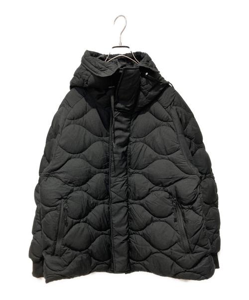 WHITE MOUNTAINEERING（ホワイトマウンテ二アニング）WHITE MOUNTAINEERING (ホワイトマウンテ二アニング) TAION (タイオン) QUILTING DOWN COAT ブラックの古着・服飾アイテム
