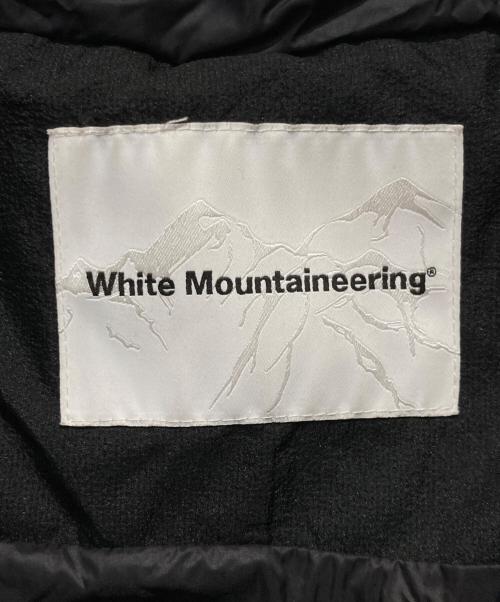 WHITE MOUNTAINEERING（ホワイトマウンテ二アニング）WHITE MOUNTAINEERING (ホワイトマウンテ二アニング) TAION (タイオン) QUILTING DOWN COAT ブラックの古着・服飾アイテム