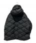 WHITE MOUNTAINEERING (ホワイトマウンテ二アニング) TAION (タイオン) QUILTING DOWN COAT ブラック：25000円
