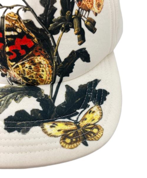 UNDERCOVER（アンダーカバー）UNDERCOVER (アンダーカバー) 25AW Butterfly 総柄 Cap ホワイトの古着・服飾アイテム