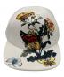 UNDERCOVER（アンダーカバー）の古着「25AW Butterfly 総柄 Cap」｜ホワイト