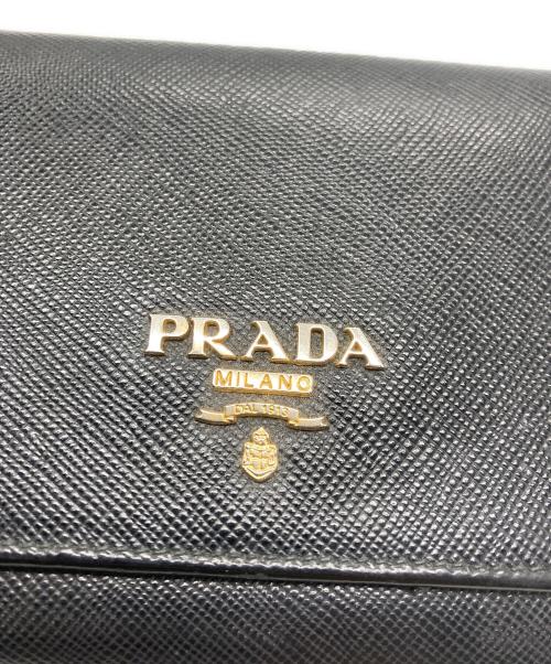 PRADA（プラダ）PRADA (プラダ) 長財布 ブラックの古着・服飾アイテム