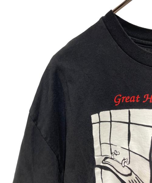 Hanes（ヘインズ）Hanes (ヘインズ) 90s アートTシャツ ブラック サイズ:Ｌの古着・服飾アイテム