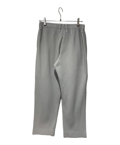 HOMME PLISSE ISSEY MIYAKE（オム プリッセ イッセイ ミヤケ）HOMME PLISSE ISSEY MIYAKE (オム プリッセ イッセイ ミヤケ) プリーツパンツ グレー サイズ:2の古着・服飾アイテム