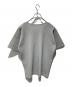 HOMME PLISSE ISSEY MIYAKE (オム プリッセ イッセイ ミヤケ) プリーツカットソー グレー サイズ:２：15000円
