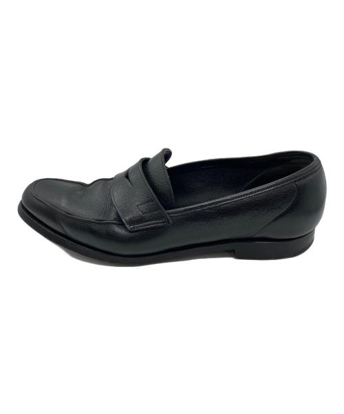 Crockett & Jones（クロケット＆ジョーンズ）Crockett & Jones (クロケット＆ジョーンズ) コインローファー ブラック サイズ:SIZE 7 1/2の古着・服飾アイテム