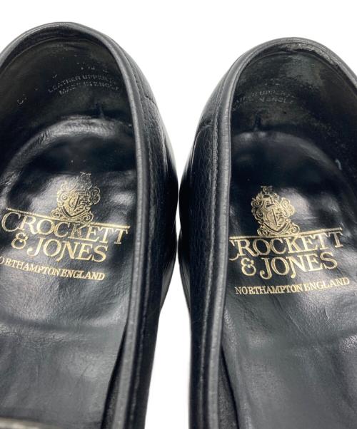 Crockett & Jones（クロケット＆ジョーンズ）Crockett & Jones (クロケット＆ジョーンズ) コインローファー ブラック サイズ:SIZE 7 1/2の古着・服飾アイテム