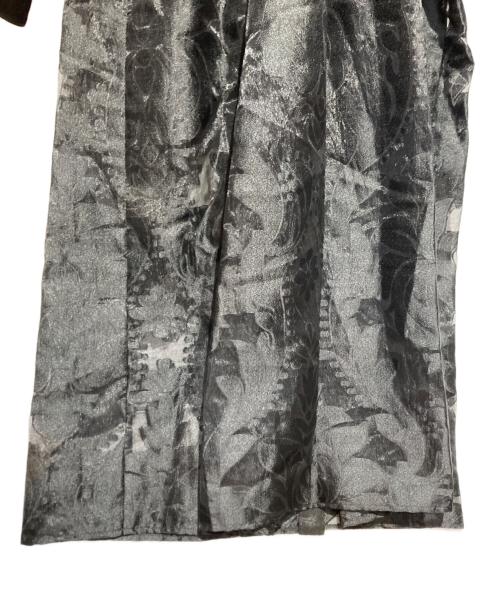 Ameri（アメリ）Ameri (アメリ) UND SHEER JACQUARD TUCK DRESS ブラック サイズ:Sの古着・服飾アイテム
