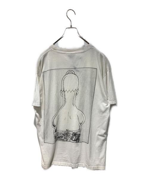 M&O（エムアンドオー）M&O (エムアンドオー) 半袖Tシャツ ホワイト サイズ:Ｌの古着・服飾アイテム