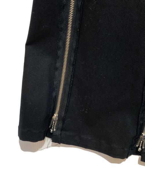 ORIMI（オリミ）ORIMI (オリミ) ジッパーデニムスカート ブラック サイズ:2の古着・服飾アイテム