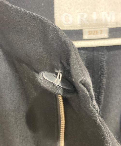 ORIMI（オリミ）ORIMI (オリミ) BIGBIGSLACKS ブラック サイズ: 2の古着・服飾アイテム