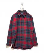 PENDLETONペンドルトン）の古着「ウールチェックシャツ」｜レッド