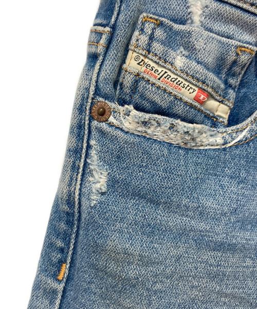 DIESEL（ディーゼル）DIESEL (ディーゼル) フレアパンツ インディゴ サイズ:W23の古着・服飾アイテム