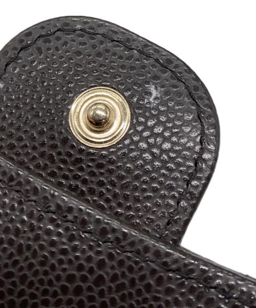 CHANEL（シャネル）CHANEL (シャネル) 3つ折り財布 ブラウンの古着・服飾アイテム
