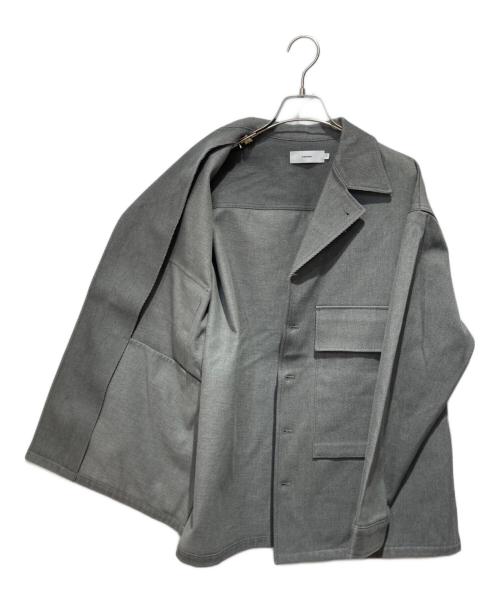 Graphpaper（グラフペーパー）Graphpaper (グラフペーパー) Hard Twill Fatigu Jacket グレー サイズ:2の古着・服飾アイテム