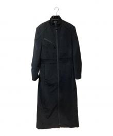 Jean Paul Gaultier homme（ジャンポールゴルチェオム）の古着「スーパーロングフルジップコート」｜ブラック