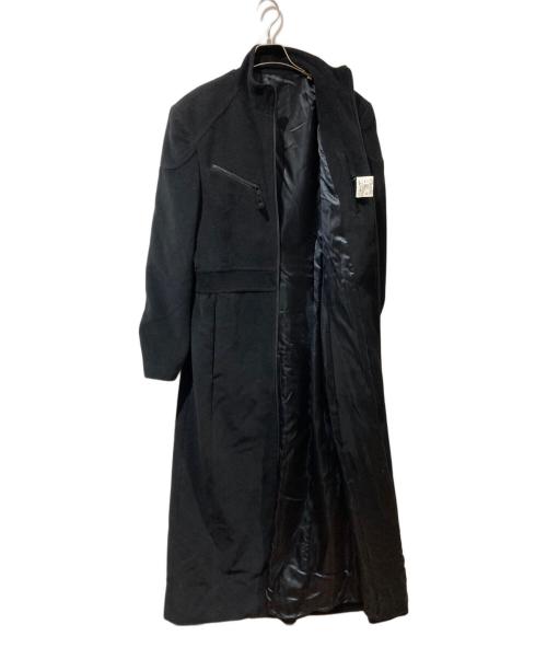 Jean Paul Gaultier homme（ジャンポールゴルチェオム）Jean Paul Gaultier homme (ジャンポールゴルチェオム) スーパーロングフルジップコート ブラック サイズ:SIZE 50の古着・服飾アイテム
