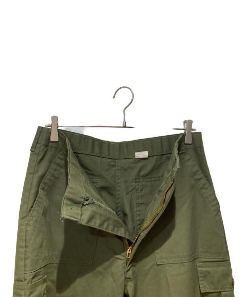US ARMY（ユーエスアーミー）US ARMY (ユーエスアーミー) 80s UTILITY カーゴパンツ グリーン サイズ:34の古着・服飾アイテム