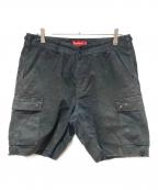 SUPREMEシュプリーム）の古着「21ss Overdyed Camo Cargo Short」｜ブラック