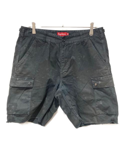 SUPREME（シュプリーム）SUPREME (シュプリーム) 21ss Overdyed Camo Cargo Short ブラック サイズ:SIZE 81cm (W32)の古着・服飾アイテム