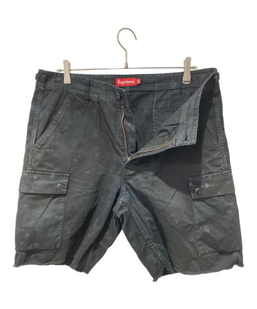 SUPREME（シュプリーム）SUPREME (シュプリーム) 21ss Overdyed Camo Cargo Short ブラック サイズ:SIZE 81cm (W32)の古着・服飾アイテム
