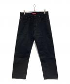 SUPREMEシュプリーム）の古着「25FW Rigid Loose Fit Selvedge Jean」｜ブラック