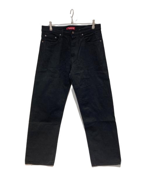 SUPREME（シュプリーム）SUPREME (シュプリーム) 25FW Rigid Loose Fit Selvedge Jean ブラック サイズ: 81cm (W32)の古着・服飾アイテム