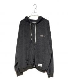 NEIGHBORHOOD（ネイバーフッド）の古着「PILE PARKA ZIP HOODIE」｜ブラック