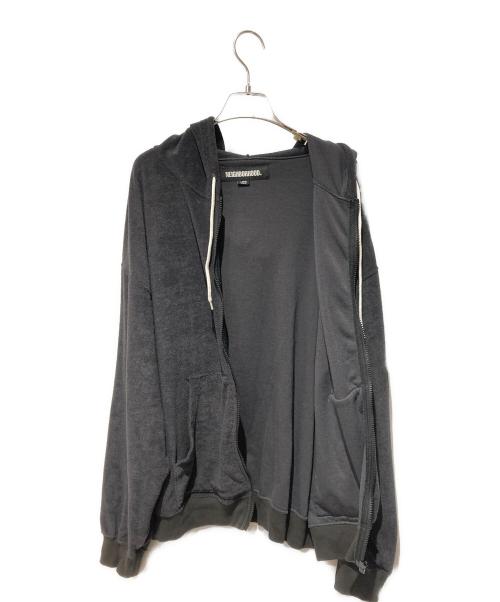 NEIGHBORHOOD（ネイバーフッド）NEIGHBORHOOD (ネイバーフッド) PILE PARKA ZIP HOODIE ブラック サイズ:Ｌの古着・服飾アイテム