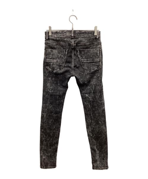 BUFFALO BOBS（バッファローボブズ）BUFFALO BOBS (バッファローボブズ) ダメージ加工スーパースキニーデニムパンツ ブラック サイズ:1の古着・服飾アイテム