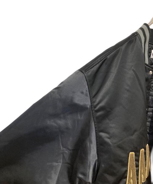 A BATHING APE（アベイシングエイプ）A BATHING APE (アベイシングエイプ) AAPE JACKET ブラック サイズ:XLの古着・服飾アイテム