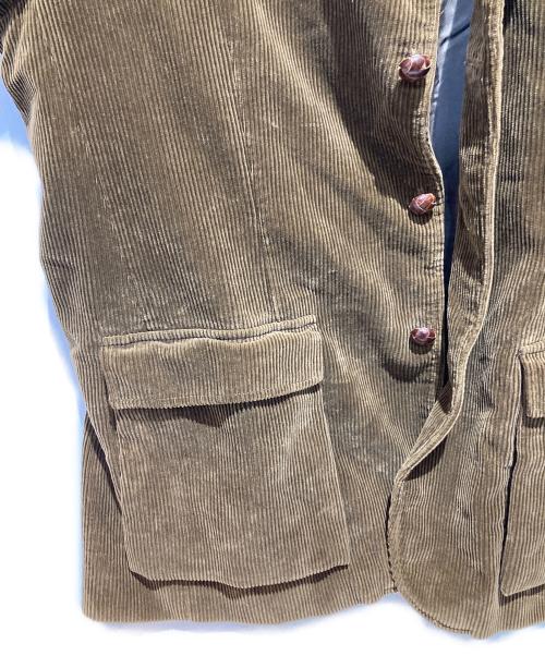 POLO RALPH LAUREN（ポロ・ラルフローレン）POLO RALPH LAUREN (ポロ・ラルフローレン) コーデュロイテーラードジャケット ブラウン サイズ:XLの古着・服飾アイテム