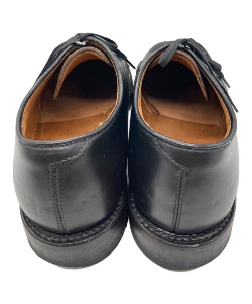 WHEEL ROBE（ウィールローブ）WHEEL ROBE (ウィールローブ) PLAIN TOE DERBY ブラック サイズ:SIZE 71/2の古着・服飾アイテム