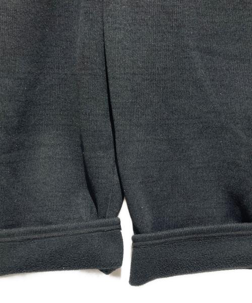 COMME des GARCONS HOMME（コムデギャルソン オム）COMME des GARCONS HOMME (コムデギャルソン オム) エステルボアフリースパンツ ブラック サイズ:Mの古着・服飾アイテム